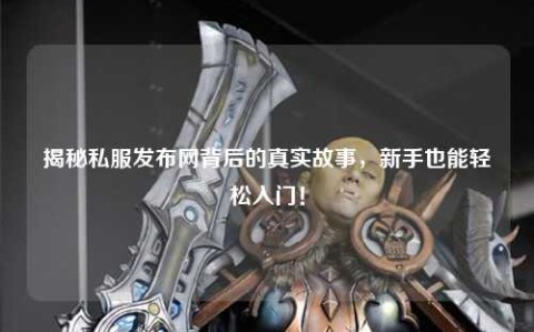 揭秘私服发布网背后的真实故事，新手也能轻松入门！